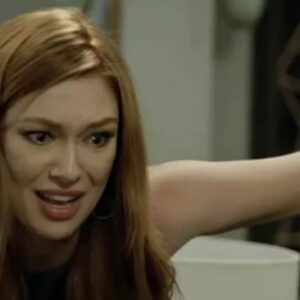 Day Mesquita atuando em cenas de Amor Sem Igual (Record)