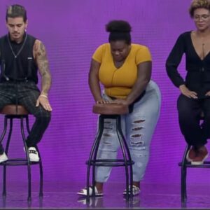 Os três peões formaram a penúltima roça de A Fazenda 12