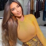 A socialite Kim Kardashian