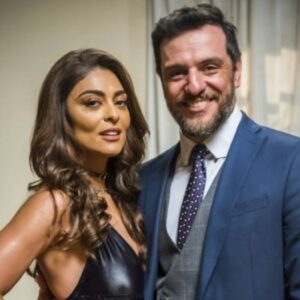 Bibi (Juliana Paes) e Caio (Rodrigo Lombardi) em A a 'Força do Querer' (Globo)