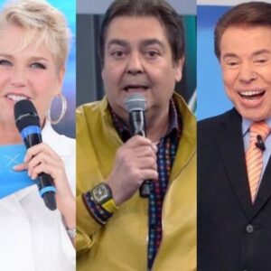 Xuxa , Faustão e Silvio Santos