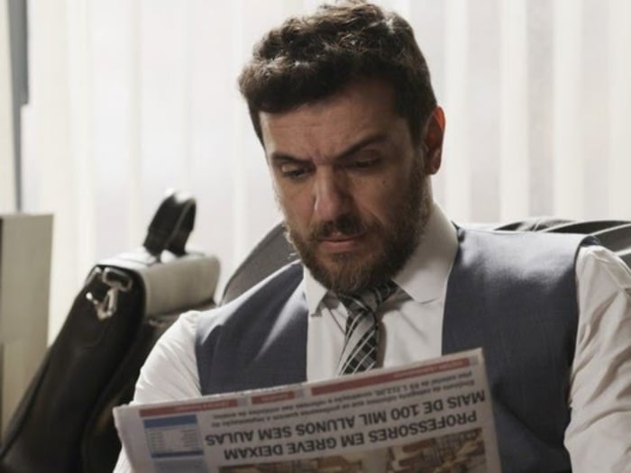 Rodrigo Lombardi interpretando Caio em 'A Força do Querer' (Globo)