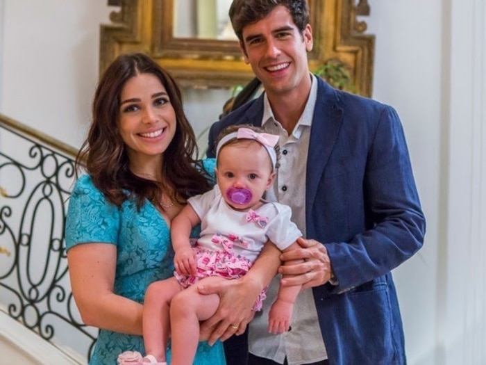 Shirlei e Felipe terão uma filha em Haja Coração (Globo)