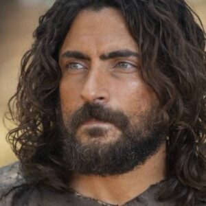 Carlo Porto interpretando Adão em 'Gênesis' (Record)