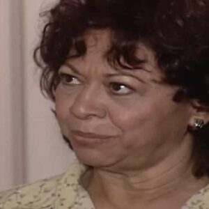 Manoelita Lustosa interpretando Inês em 'Mulheres Apaixonadas' (Canal Viva)