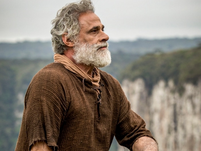 Oscar Magrini como Noé em 'Gênesis' (Record)