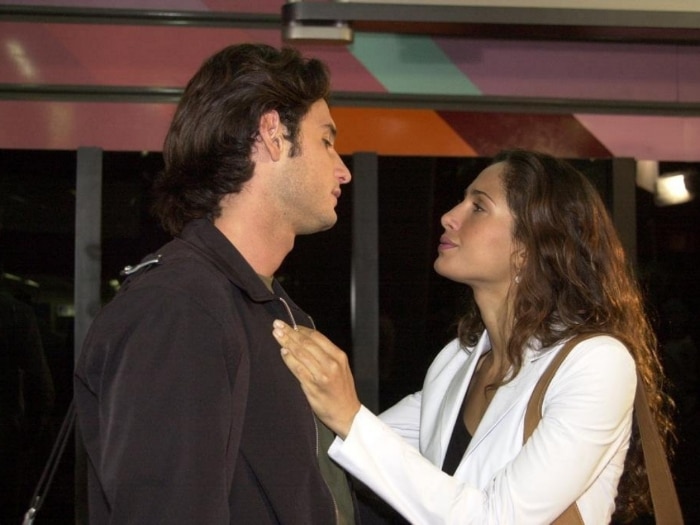 Diogo (Rodrigo Santoro) e Luciana (Camila Pitanga) em 'Mulheres Apaixonadas' (Globo)