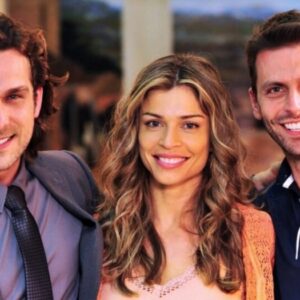 Igor Rickli,Grazi Massafera e Henri Castelli