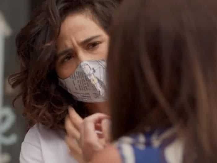 Nanda Costa interpretando Érica em 'Amor de Mãe' (Globo)