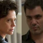 Lídia (Malu Galli) e Magno (Juliano Cazarré) em 'Amor de Mãe' (Globo)