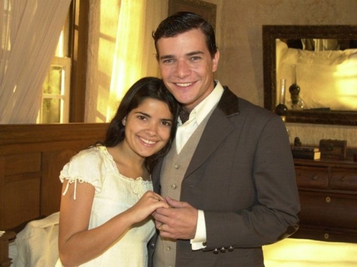 Vanessa Giácomo e Daniel de Oliveira em 'Cabocla' (2004)