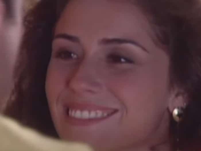 Giovanna Antonelli interpretando Capitu em 'Laços de Família' (Globo)