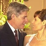 César (José Mayer) e Helena (Christiane Torloni) em 'Mulheres Apaixonadas' (Canal Viva)