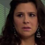 Monika Sánchez interpretando Cristina em 'Amores Verdadeiros' (Sbt)