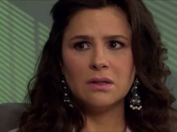Monika Sánchez interpretando Cristina em 'Amores Verdadeiros' (Sbt)