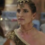 Maria Joana interpretando Enlila em 'Gênesis' (Record)