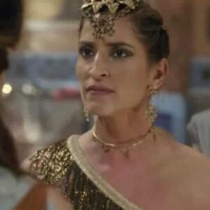 Maria Joana interpretando Enlila em 'Gênesis' (Record)