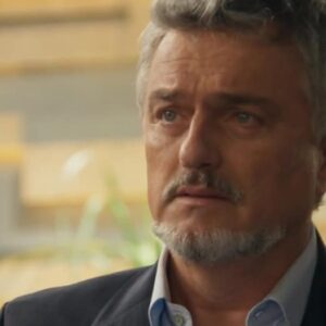 Werner Schünemann interpretando Guido em 'Haja Coração' (Globo)