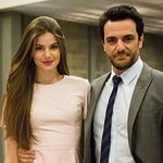 Camila Queiroz e Rodrigo Lombardi em 'Verdades Secretas' (Globo)