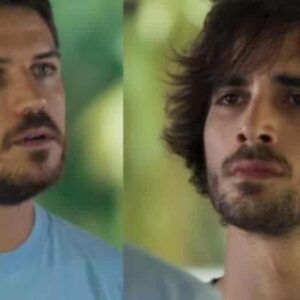 Zeca (Marco Pigossi) e Ruy (Fiuk) em 'A Força do Querer' (Globo)