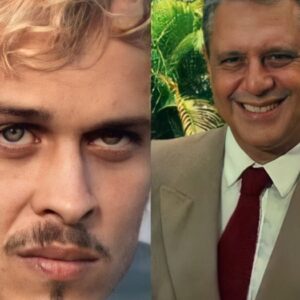 Alexandre (Guilherme Fontes) e Otávio (Antônio Fagundes) em 'A Viagem' (Canal Viva)