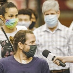 Vladimir Brichta interpretando Davi em 'Amor de Mãe' (Globo)