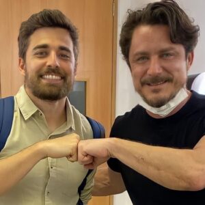 Miguel Coelho e Petrônio Gontijo