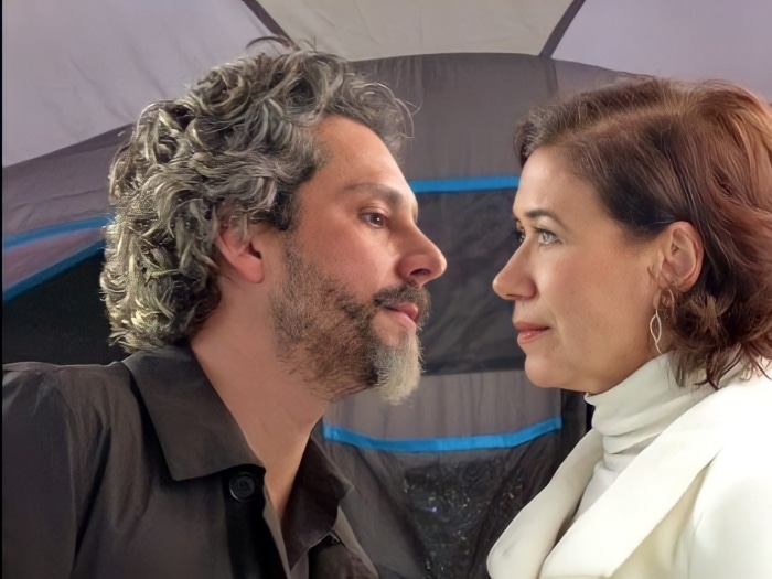 José Alfredo (Alexandre Nero) e Maria Marta (Lilia Cabral) em 'Império' (Globo)
