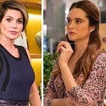 Helena (Flávia Alessandra) e Luna (Juliana Paiva) em 'Salve-se Quem Puder' (Globo)