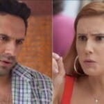 Zezinho (João Baldasserini) e Alexia (Deborah Secco) em 'Salve-se Quem Puder' (Globo)