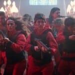 Cenas da série 'La Casa de Papel' (Netflix)