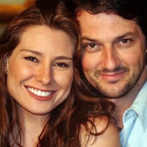 Clarice (Lavínia Vlasak) e Daniel (Marcelo Serrado) em 'Prova de Amor' (Record)