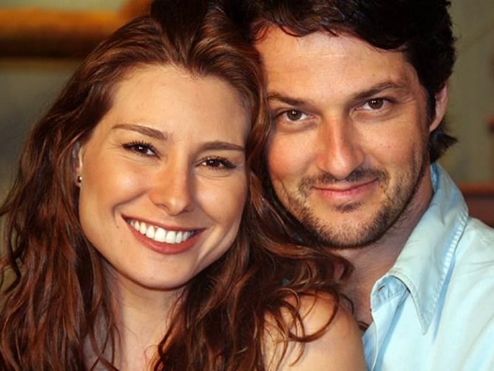 Clarice (Lavínia Vlasak) e Daniel (Marcelo Serrado) em 'Prova de Amor' (Record)