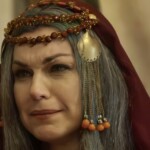 Adriana Garambone interpretando Sarai em 'Gênesis' (Record TV)