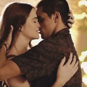 Luna (Juliana Paiva) e Téo (Felipe Simas) em 'Salve-se Quem Puder (Globo)