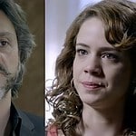 José Alfredo (Alexandre Nero) e Cristina (Leandra Leal) em 'Império' (Globo)