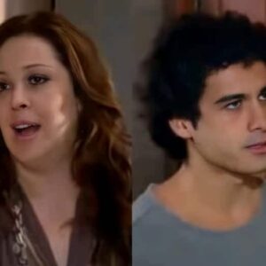 Jaqueline (Cláudia Raia) e Julinho (André Arteche) em 'Ti-Ti-Ti' (Globo)