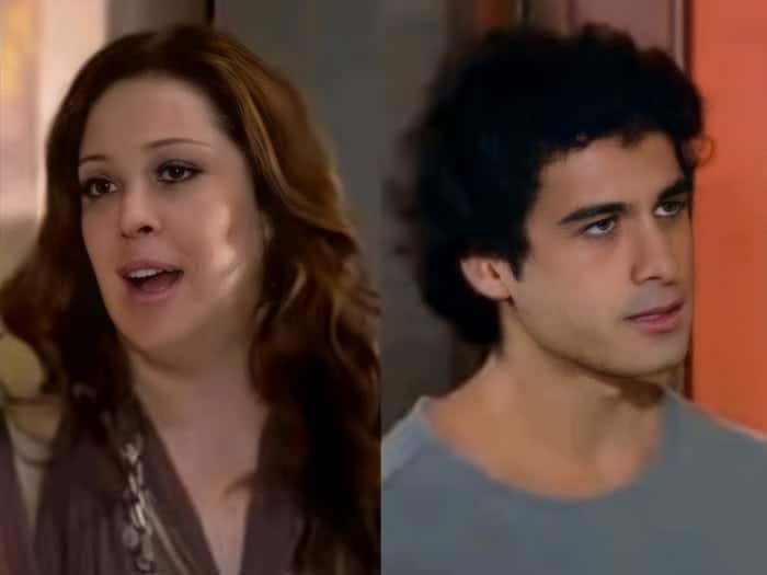Jaqueline (Cláudia Raia) e Julinho (André Arteche) em 'Ti-Ti-Ti' (Globo)