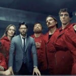 Cenas da série 'La Casa de Papel' (Netflix)