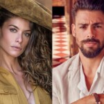 Aline Moraes e Cauã Reymond