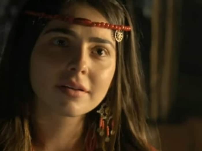 Marcela Barrozo como Uriala em 'Gênesis' (Record TV)