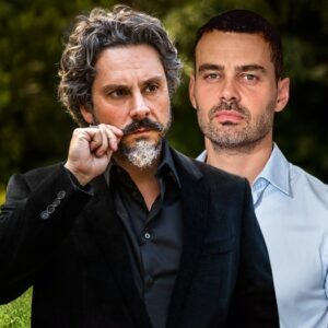 José Alfredo (Alexandre Nero) e Maurílio (Carmo Dalla Vecchia) em 'Império' (Globo)