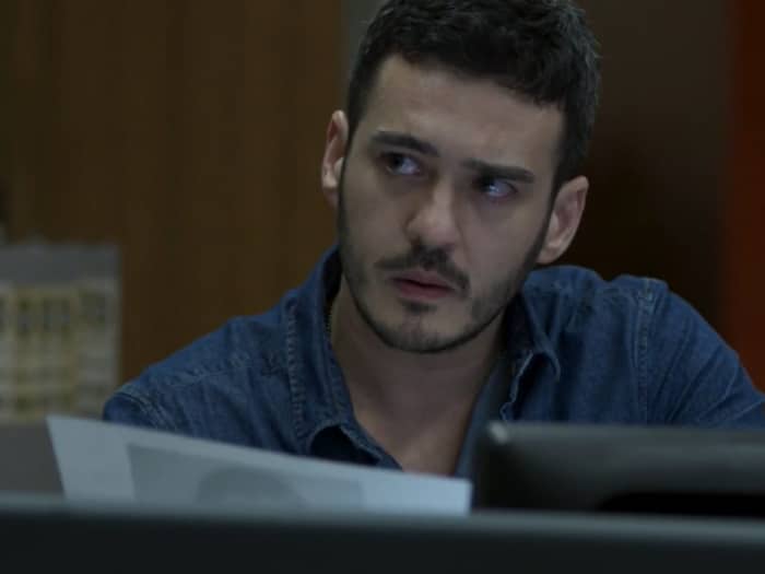 Marcos Veras interpretando Domênico em 'Pega Pega' (Globo)