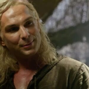 Igor Rickli interpretando Lúcifer em 'Gênesis' (Record TV)