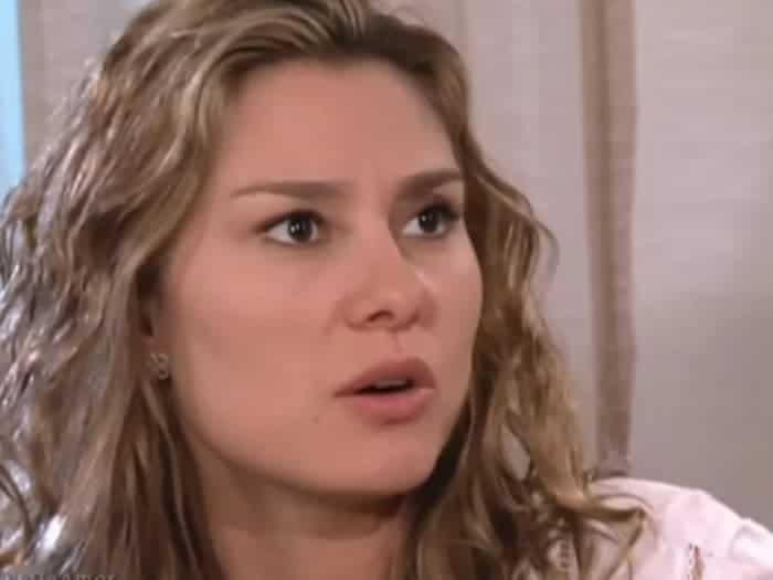 Lavínia Vlasak interpretando Clarice em 'Prova de Amor' (Record TV)