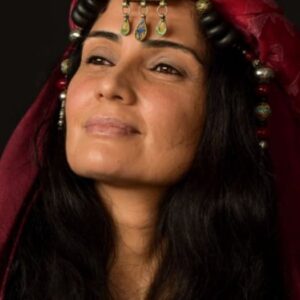 Patrícia França como Bila em 'Gênesis' (Record TV)