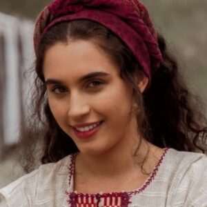 Giovanna Coimbra como Diná em 'Gênesis' (Record TV)