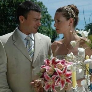 Lopo (Leonardo Vieira) e Clarice (Lavínia Vlasak) em 'Prova de Amor' (Record TV)