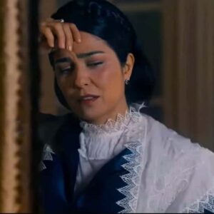 Letícia Sabatella interpretando Teresa Cristina em 'Nos Tempos do Imperador' (Globo)