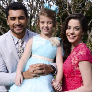 Carlo Porto, Lorena Queiroz e Bia Arantes em 'Carinha de Anjo' (Sbt)